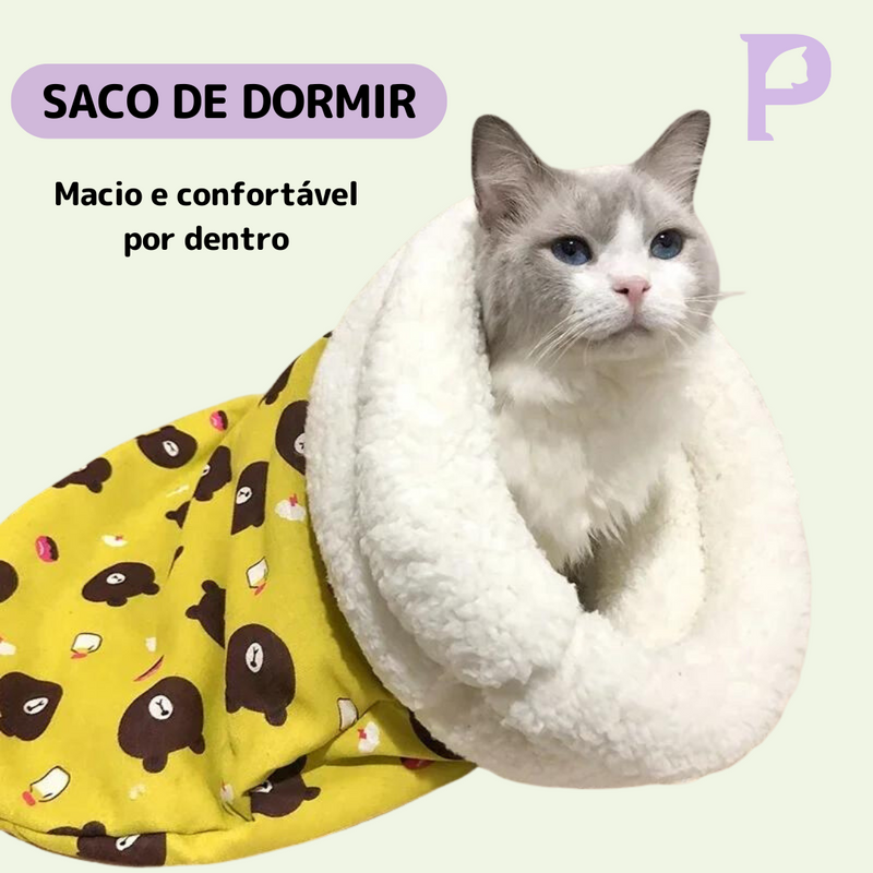 Saco de Dormir para Inverno tecido de Lã