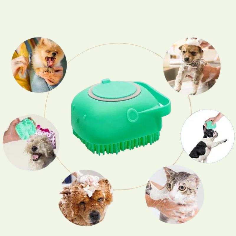 Esponja de Banho para Pets: Limpeza e Conforto em Cada Toque!